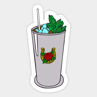 Derby Style Mint Julep Sticker